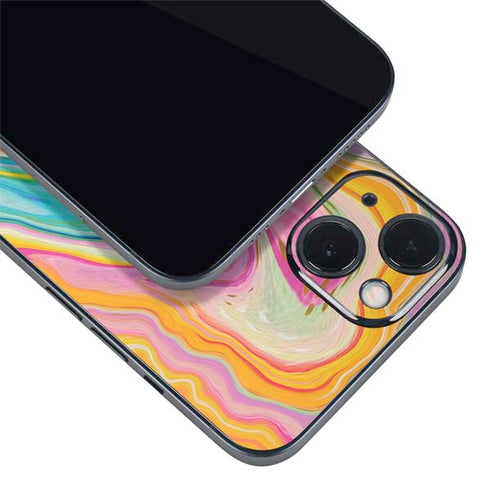 Rainbow Marble by Etta Vee iPhone Skins